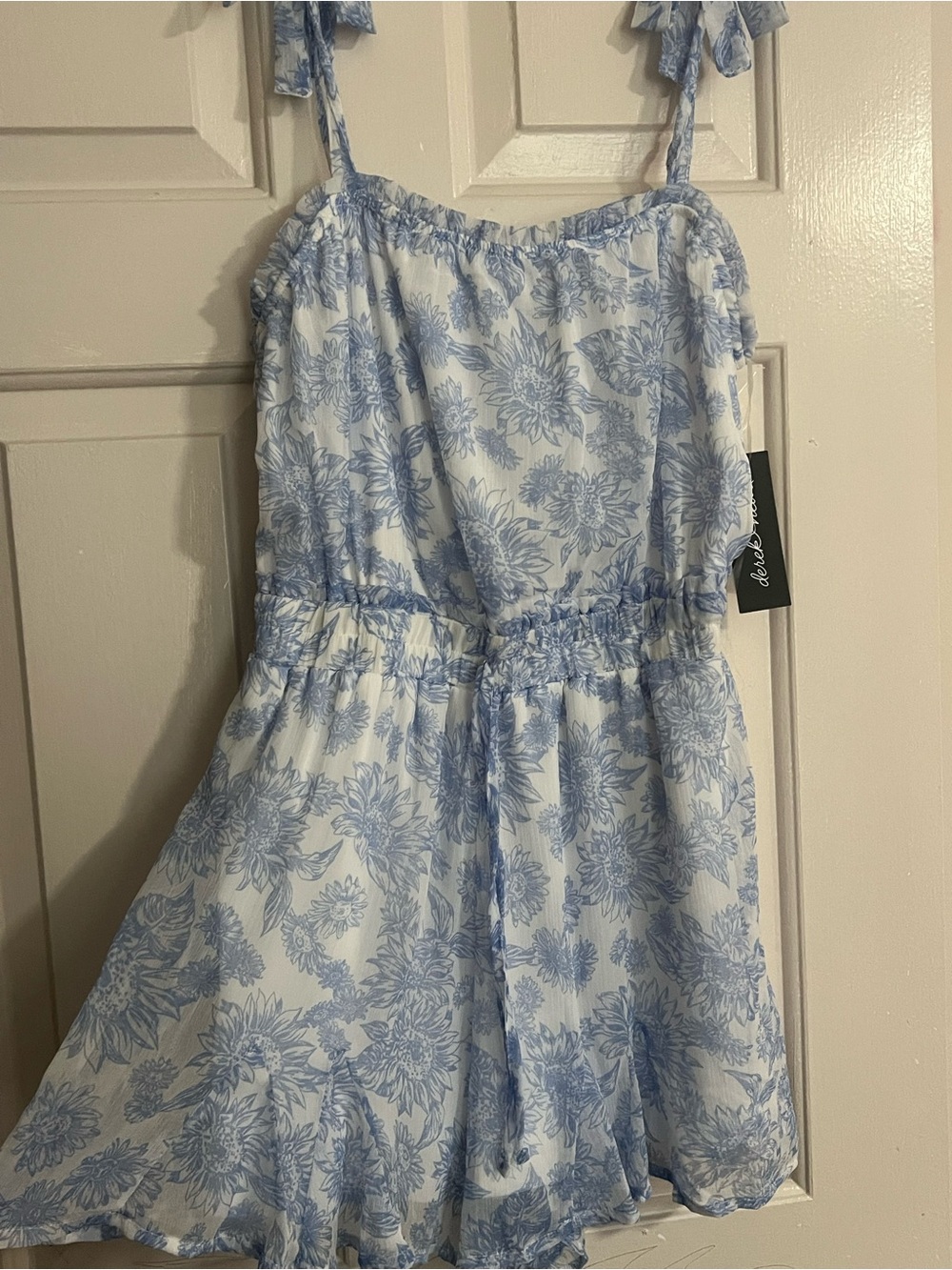 Light Blue Floral Sundress
